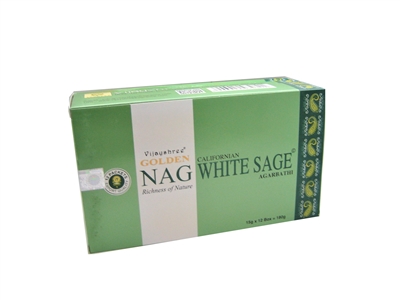 Golden Nag White Sage 15 grams (12/Box)