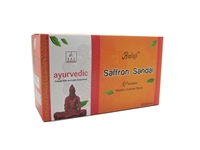Balaji -Saffron Sandal- Ayurvedic Premium Masala Incense Sticks (Box of 12 with 15 grams each)