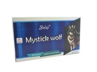 Balaji - Mystick wolf- Ayurvedic Premium Masala Incense Sticks (Box of 12 with 15 grams each)