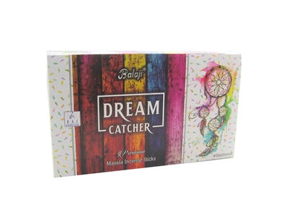 Balaji -Dream Catcher- Ayurvedic Premium Masala Incense Sticks (Box of 12 with 15 grams each)