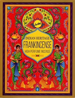 Indian Heritage Frankincense - Incense Sticks (Wholesale Box of 12)