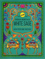 Indian Heritage White Sage - Incense Sticks (Wholesale Box of 12)