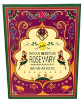 Indian Heritage ROSEMARY - Incense Sticks (Wholesale Box of 12)