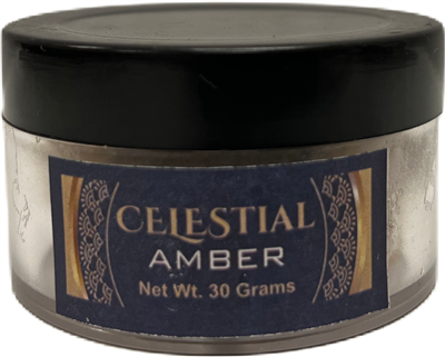 Celestial Amber Resin, 30 grams Jar (Single Unit)