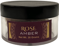 Rose Amber Resin, 30 grams Jar (Single Unit)