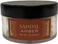 Sandal Amber Resin, 30 grams Jar (Single Unit)