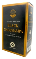 Anand - Black Nagchampa Incense Sticks (15 grams x 12 packs)