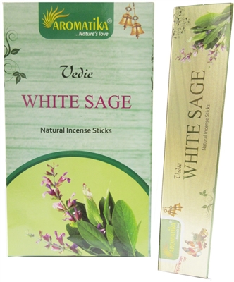 Vedic White Sage 15 grams (12 / Box)
