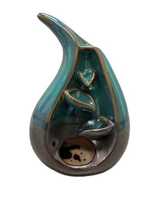 Backflow Cones Ceramic Burner 5.5"  Drop or Tear Shape - Model 767716