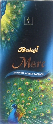 Balaji More Incense Sticks - 15 Gram (12/Box)