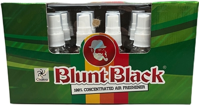 Blunt Black - Air Freshener 18 Pcs Display, Assorted Fragrances 30 ml each
