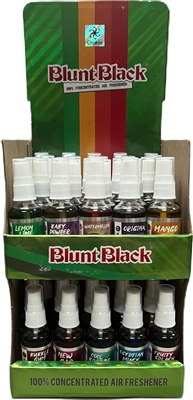 Blunt Black - Air Freshener 50 Pcs Display, Assorted Fragrances 30 ml each