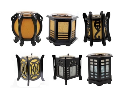 Electric Wooden Oil Burner Warmer (Choose Model)