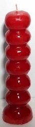 7 Knob candles (Assorted colors) (Dozen)