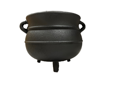 Caldero de Oggun ( Ogun Pot Cauldron ) Hierro Iron 7"