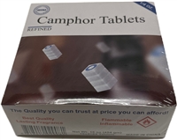 Camphor Tablets 16 oz , Crystalo Brand, Refined Camphor