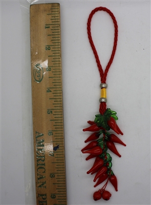 Chili pepper w/leaf 9" Model CD0028