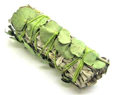 MIX - White Sage with Eucalyptus Lemon Smudge Sticks 4" (Single)