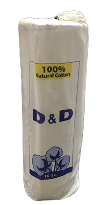 100% Natural Cotton ROLL, Non-sterile, 16 OZ, Large, 9.5"