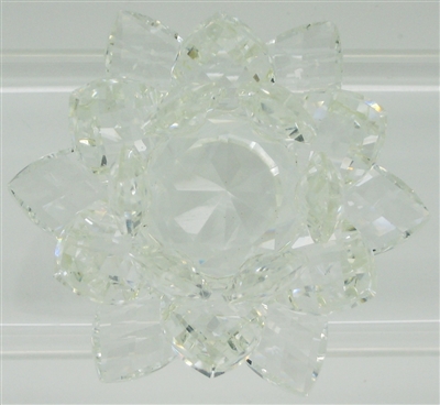 Crystal Lotus Flower - 30 mm - Light Colors