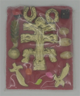 Cruz de Caravaca with Side Amulets (Dozen)