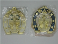 Colored Cruz de Caravaca Amulet (Large) Herradura