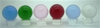 Crystal Ball with Base 40mm - Select Color