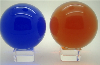 Crystal Ball with Base 80mm - Select Color