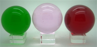 Crystal Ball with Base 60mm - Select Color