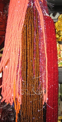 Crystal Beads (6mm) by Single String