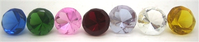 Diamond Paperweight Crystal 40mm - Select Color