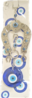 Horse shoe Eye ornament /Charm 9"