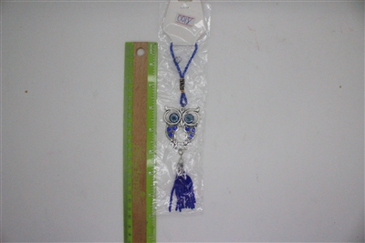 Evil Eye owl outline Pendant/Charm 7" Model EE0018