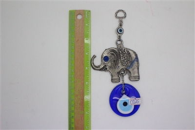 Evil Eye elephant Pendant/Charm 8" Model EE0025