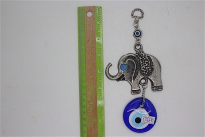 Evil Eye elephant Pendant/Charm 8" Model EE0026