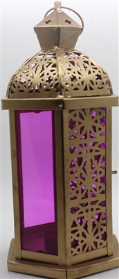 Gold & pink lantern (gold & pink ) Model F24