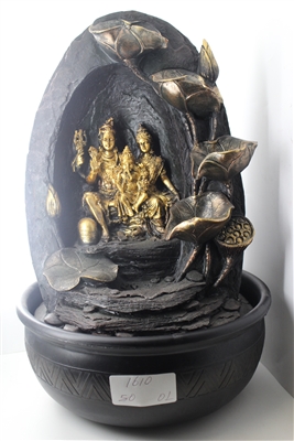 Fountain Ganesh Family - Model 1610