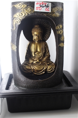 Golden Buddha inside dome Model-2636