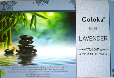 Goloka Aromatherapy Series - Lavender - ( 12 Packs of 15 Gms )