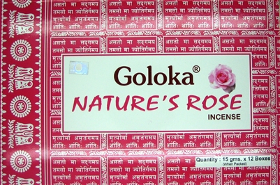 Goloka Nature's Series - Rose - ( 15 Gms. x 12 Boxes )