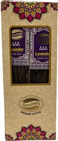 Govinda Resin Incense Sticks (12 Packs with 8 Sticks Each)- Lavender