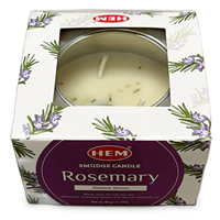 HEM Smudge Candle - ROSEMARY