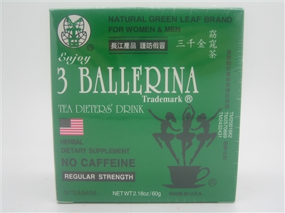 Three Ballerina Tea Dieters' Drink - 30 Bags