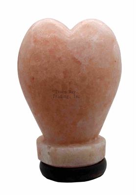 Standing Heart Himalayan Salt Lamp