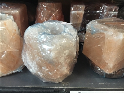 Natural Himalayan Salt Candle Holder