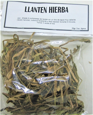 Llanten Hierba - Dried - 30 Grams Pack