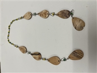 Ekule, Coconut con Orula bead, 1 pc (Ekuele, Ecule)