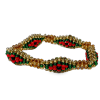 ILDE bracelet, Diamond Style, Medium - OSHUN IBU KOLE