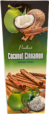 Pradhan Incense Stick Hexa - Coconut Cinnamon