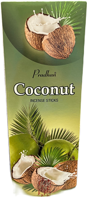 Pradhan Incense Stick Hexa - Coconut